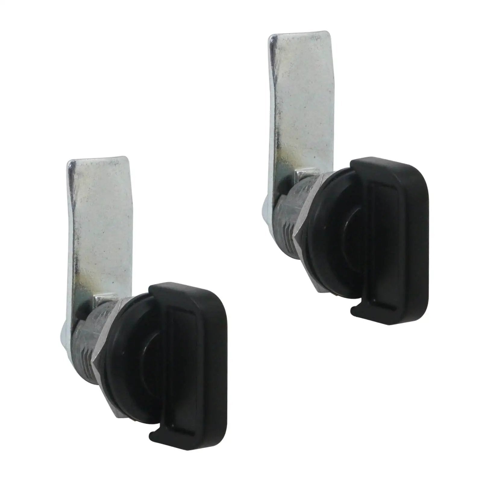 2 Pack Black Thumb Operated Offset Cam Locks With Half...