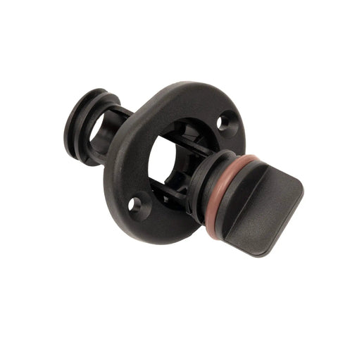 Self Retaining Boat Drain Plug That Stays Put In 1 Inch Hole With O Ring Seal Polypropylene Construction And Vibration Resistant Design Ideal For Transoms Wells Coolers And Tanks