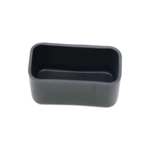 End Caps for Strut Channel 1-5/8 x 7/8 Inch Black Plastic Short End Caps for 13/16 Inch and 7/8 Inch Tall Unistrut Channel Ends Protectors