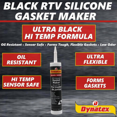 Black RTV Silicone Gasket Maker 300ml Cartridge For Instant Gasket Creation Honda Bond Sealant With Temperature And Oil Resistance