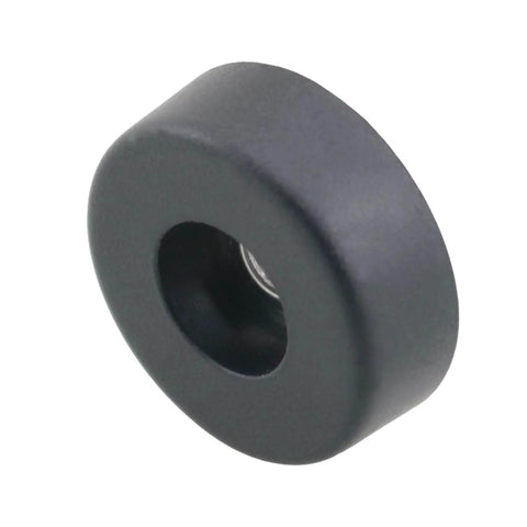 4 Pack 30x10mm Black Rubber Foot Pads With Screws Non Slip Shockproof Bumpers With Stainless Steel Washers For Wooden Furniture Legs