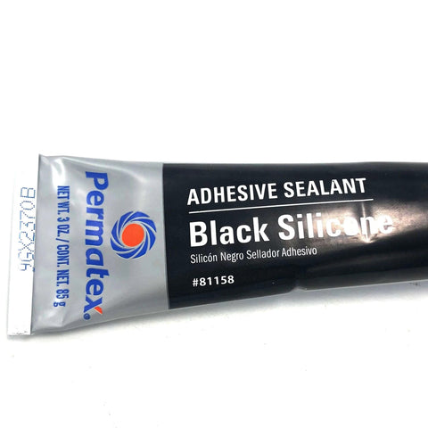 Black RTV Silicone Sealant For Weatherproofing And Gearhead Approved Auto DIY Repairs General Purpose Sealant 3 Oz Tube