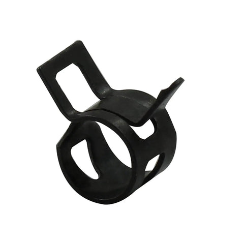 50 Pack Black Spring Band Hose Clamps Set Pliers Friendly Easy To Use 8.5 To 9.2 Mm OD Fit 65Mn Steel With Black Oxide Finish Wear Resistant