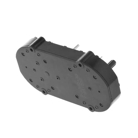 Side view of Stepper Rotation Motor 270 Degrees Auto Instrument Machine, 2.9 x 5.9cm, Black with visible casing