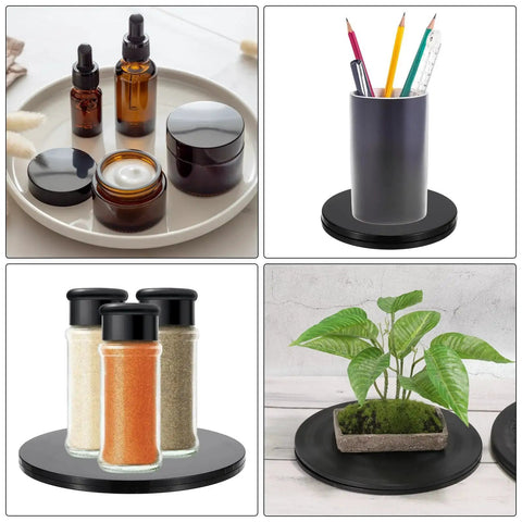 5 Inch Heavy Duty Rotating Swivel Stand With 360 Degree Rotation Lazy Susan Turntable 125mm Outer Diameter For models, plants, and objects display
