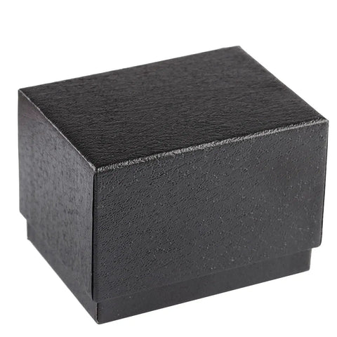 Black gift box packaging for Pack of 2 Round Resin Aquamarine Drawer Knobs With Screws, elegant protective storage