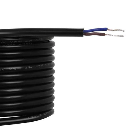 Renogy battery temperature sensor cable with blue/brown leads, coiled black wire for Adventurer/Rover controllers