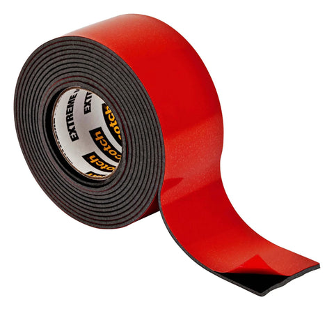 Extreme Double Sided Mounting Tape 414H 1 Inch By 60 Inch Weather Resistant Heavy Duty Adhesive Tape for Wood Metal and Concrete