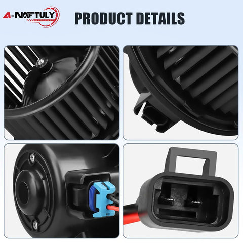 Details of Front HVAC Blower Motor Replacement For Chevy Tahoe Silverado 1500 2500 Avalanche Suburban GMC Yukon Sierra Cadillac Escalade Easy Install Fits AC Heater Fan 700164 22741027