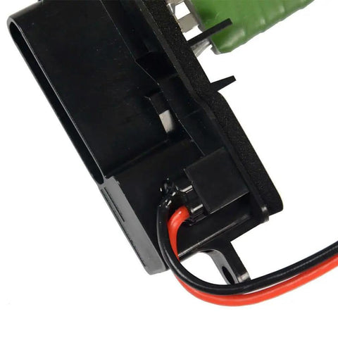 Blower Motor Resistor Direct Replacement For Chevy Express GMC Savana Vans And Kodiak Trucks FAERSI Fits Manual AC Controls close-up view