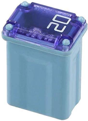 20A fuse from 25 Pack Micro Cartridge Fuses Kit 15A 20A 25A 30A 40A MCASE Type For Cars SUVs And Trucks Female Micro Slow Blow Maxi
