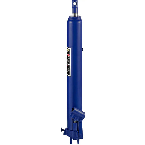 Beefy 8 Ton Hydraulic Long Ram Jack With Single Piston Pump And Clevis Base For Garage And Shop Cranes Engine Lifts Manual Cherry Picker