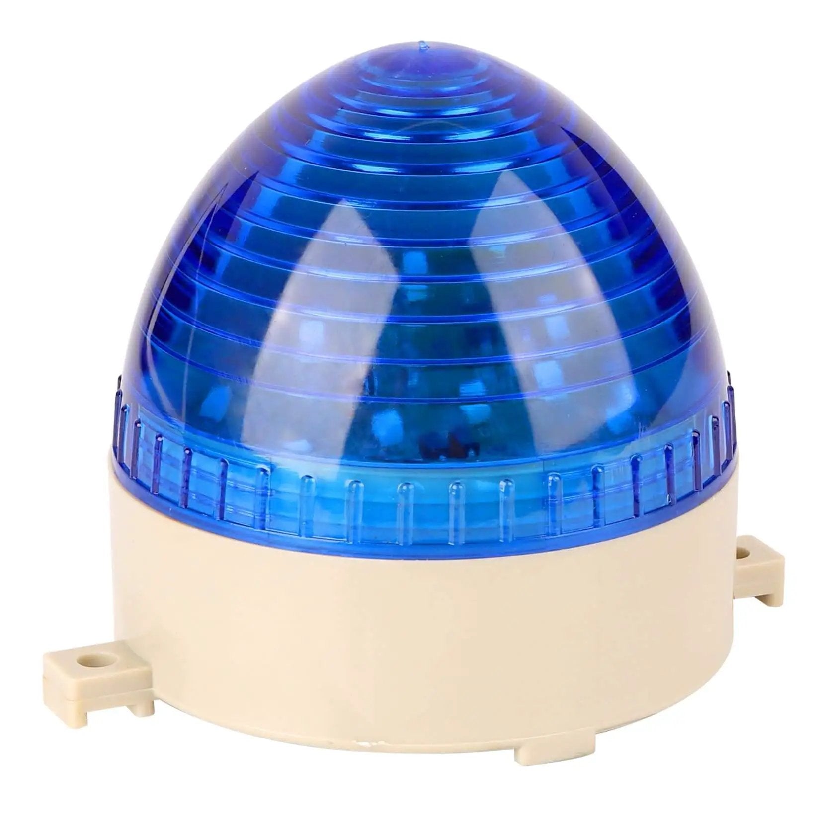 Industrial 110V Blue LED Warning Light Signal Tower La...