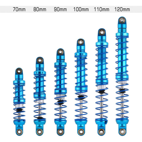 Rc Dualshock Adjustable RC Shock Absorber Damper Set With Extra Spr...