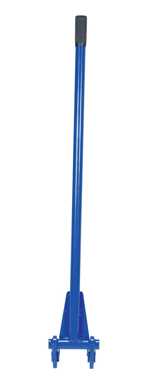 Deluxe Steel Pallet Buster With 41 Inch Handle For Easy Pallet Disassembly And Dock Board Removal, articulating head, blue