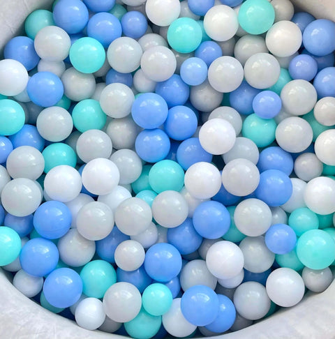 Ball Pits Balls 500 Count Play Plastic Balls for Ball Pits Playpen BPA-Free Crush Proof Crawling Tunnels Balls for Pet Dogs