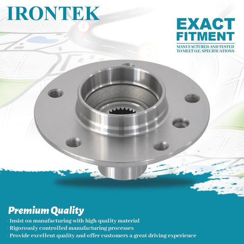 Rear Wheel Hub And Bearing Kit For BMW 3 Series 2005 2013 325i 328i Left And Right Two Piece Set With Six Bolts Without ABS