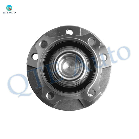Pair Of Front Wheel Hub Bearing Assemblies Replacement For 2006 To 2010 BMW 550i V8 4.8L Kit With OE Style Fit For BMW 5 Series Durable Construction