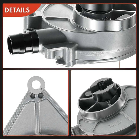 Close-up views of Brake Vacuum Pump For BMW Replacement Part A Premium Fits 125i 2011 2013 320i 2012 2015 328i XDrive 2011 2017