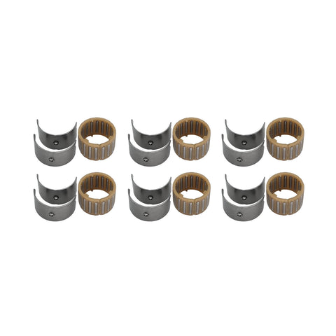 Six Piece Eccentric Shaft Camshaft Needle Bearing Set For BMW No Fuss Direct Replacement 11377615379 compatible drop in fit