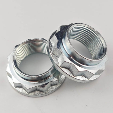 BMW Front And Rear CV Axle Nut Kit Two Pack For 1 Series 3 Series 5 Series X Series Z3 Z4 Z8 M Models Replaces 33411133785 33410412955 Spindle Nut To Secure CV Joints And Wheel Hubs Premium Fitment For Balanced Torque