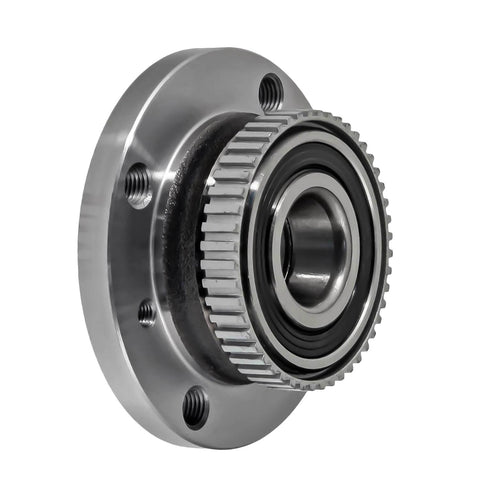 2 Front Wheel Bearing And Hub Assembly With ABS Sensor For BMW E30 1984 Through 1991 318i 318is 325e 325i 325is Front Pair 4 Lug Tone Ring ABS Compatible