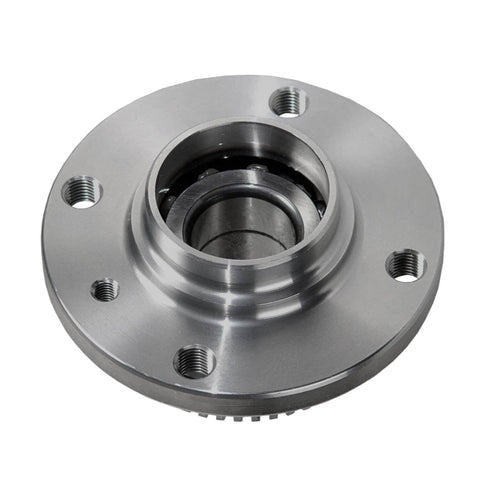 2 Front Wheel Bearing And Hub Assembly With ABS Sensor For BMW E30 1984 Through 1991 318i 318is 325e 325i 325is Front Pair 4 Lug Tone Ring ABS Compatible close-up