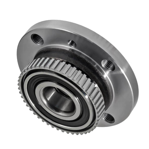 2 Front Wheel Bearing And Hub Assembly With ABS Sensor For BMW E30 1984 Through 1991 318i 318is 325e 325i 325is Front Pair 4 Lug Tone Ring ABS Compatible
