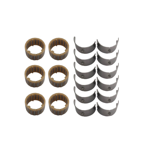 Six Piece Eccentric Shaft Camshaft Needle Bearing Set For BMW No Fuss Direct Replacement 11377615379 Compatible Drop In Fit