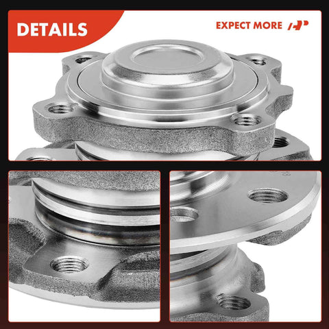 Close-up of Front Wheel Bearing And Hub Assembly Without Wheel Stud For BMW 2012-2016 320i 328d 328i 335i 340i Gran Coupe
