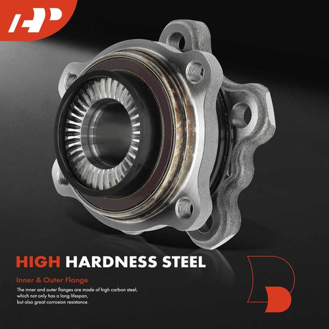 Front Wheel Bearing And Hub Assembly For BMW 330e xDrive 330i xDrive 530e xDrive 530i High Hardness Steel Design