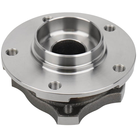 Front Wheel Hub and Bearing Assembly for BMW E60 E63 5 Series and 6 Series Pair Fits 2004 2016 Models Replace BR930396