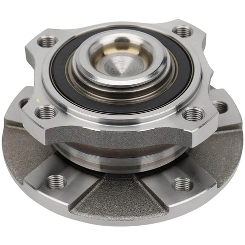 Front Wheel Hub and Bearing Assembly for BMW E60 E63 5 Series and 6 Series Pair Fits 2004 2016 Models Replace BR930396