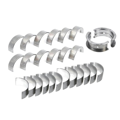Main Engine Connecting Rod Bearing Set for 2.5L I6 M54B25, Drop In Compatible with BMW X3 X5 2002 2006, OE Replacement 87369600 87490600