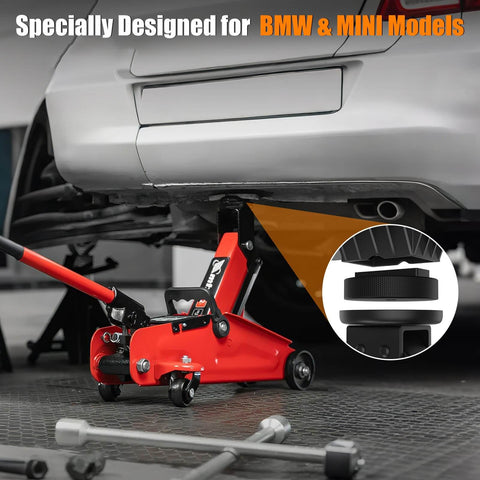 BMW Jack Pad Set 4 Pack For Lift Safety And Protection Pro Grade Heavy Duty Rubber Jack Pads For BMW And Mini Cars 2010 To 2025
