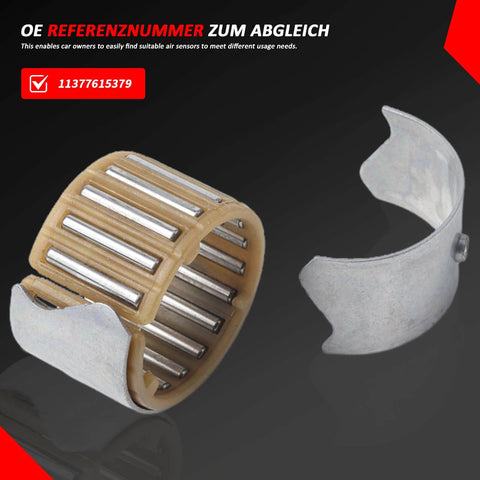 Six Pack Needle Roller Bearings For BMW 2000 2019 Replacement Part 11377615379 shown with metal casing and roller elements