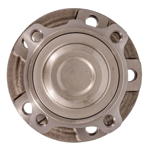 Front view of Rear Wheel Bearing And Hub Assembly For BMW 3 Series 2012-2021 Without ABS OE Direct Replacement