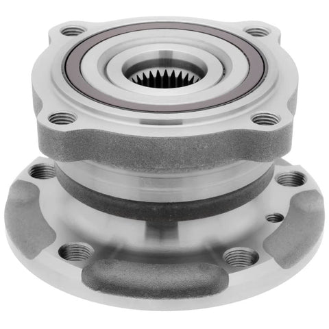 Front view of Premium Heavy-Duty Rear Wheel Hub Bearing Assembly Fits BMW X5 2007-2018 Non M Models And BMW X6 2015-2019