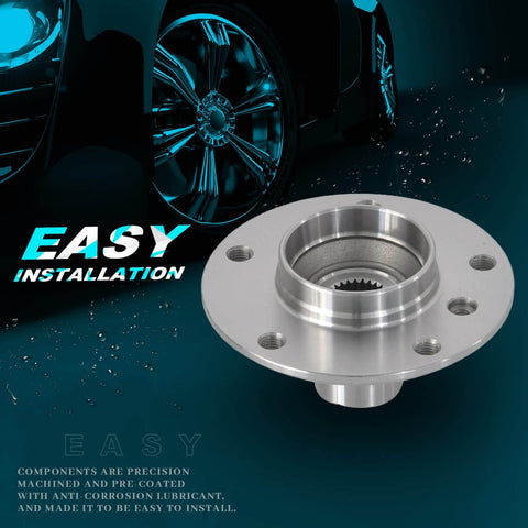 Rear Wheel Hub And Bearing Kit For BMW 3 Series 2005 2013 325i 328i Left And Right Two Piece Set With Six Bolts Without ABS