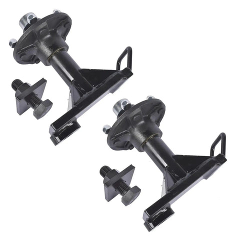 Five By Five Point Five Lug Container Handling System With Bolt On Spindle Kit for Shipping Containers, shown uninstalled