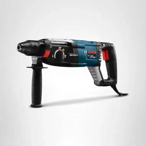 Side view of One And One Eighth Inch SDS-Plus Bulldog Xtreme Max Rotary Hammer For Concrete Drilling And Chiseling In Masonry