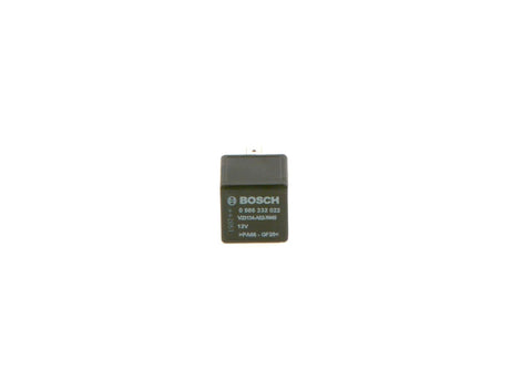 Front view of Changeover Mini Relay 5 Pin 12V 40To60A Single Pole Auto Electrical Relay, Bosch-grade, compact design for cars and trucks.