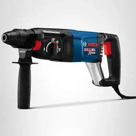 Bosch Bulldog Extreme 1 Inch SDS Plus Rotary Hammer delivers powerful corded performance with an 8 Amp motor for fast drilling
