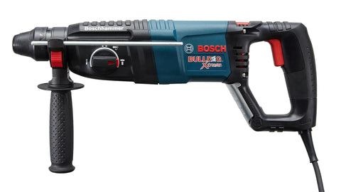 Bosch Bulldog Extreme 1 Inch SDS Plus Rotary Hammer with 8 Amp motor for fast drilling and chiseling in concrete and masonry