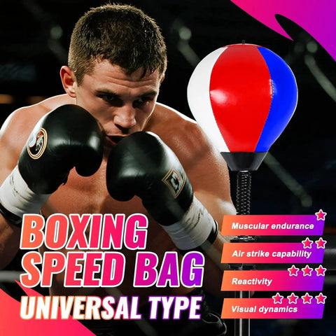 Boxer training with Speed Ball For Boxing Training With Universal 8mm Screw Replaceable Spare Sandbag Realistic 6.69 By 9.8 Inch Ball