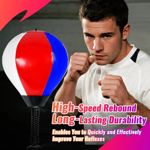 Boxer with Speed Ball For Boxing Training With Universal 8mm Screw Replaceable Spare Sandbag Realistic 6.69 By 9.8 Inch