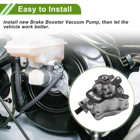 Brake Vacuum Pump For Volkswagen Beetle Golf Jetta Passat Rabbit SportWagen And Audi TT RS 2 point 5L 2006 2014 2012 2013 OE 07K145100H in engine bay