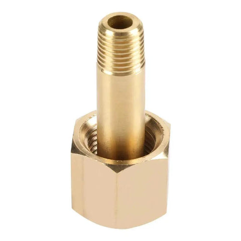 CGA-320 Brass Regulator Nut And Nipple With Washer For CO2 Gas Regulator Inlet Fittings Repair Part Heat Resistant And Anti Leak Lets You