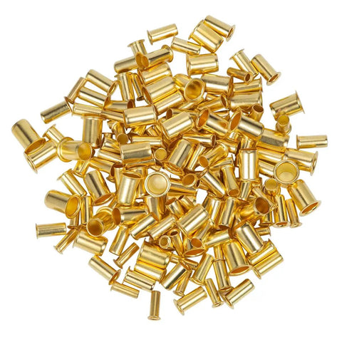 120-Piece Brass Compression Insert And Sleeve Fitting Kit For Plastic And Copper Tubing, Outer Diameters 1/8 to 1/2 Inch