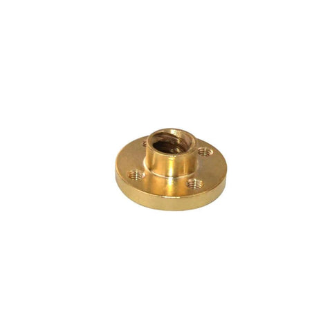 Close-up view of external brass nut for 310mm Tr8x8 Lead Screw Nema 17 Integrated Linear Actuator Stepper Motor for RepRap Prusa i3 3D Printers Z Axis CNC